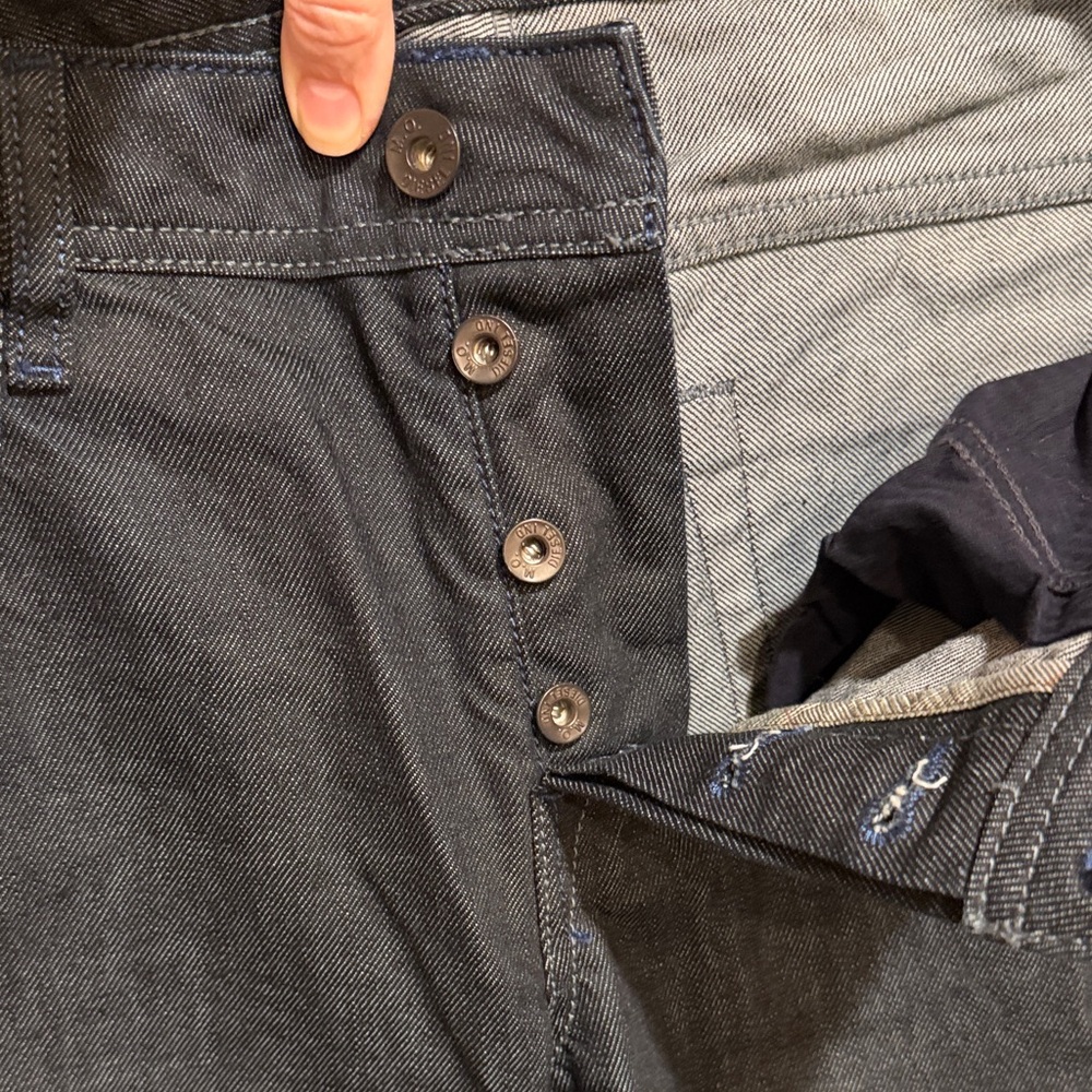 Diesel Industry Zatiny Bootcut Dark Blue Jeans - Picture 4 of 8